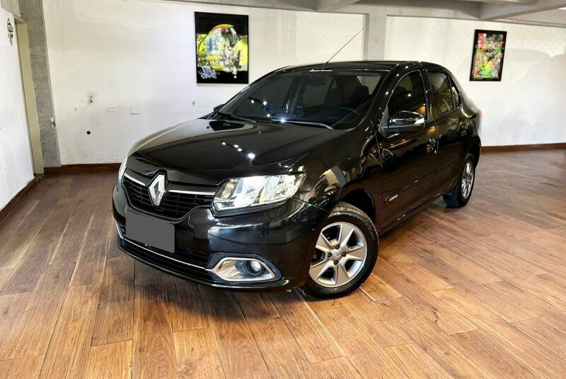 RENAULT LOGAN 1.0 12V SCE FLEX EXPRESSION MANUAL ANO 2019 COR PRETO