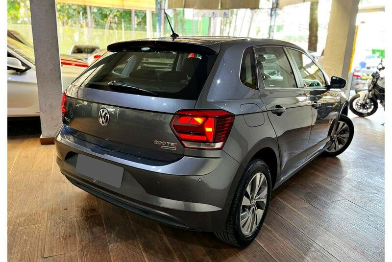 VOLKSWAGEN POLO 1.0 200 TSI COMFORTLINE AUTOMÁTICO ANO 2019 COR CINZA