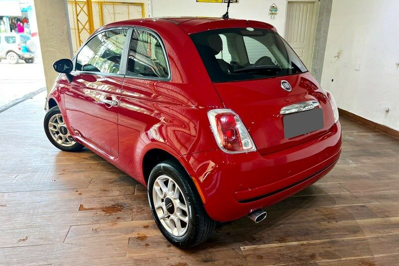 FIAT 500 1.4 CULT 8V FLEX 2P MANUAL ANO 2014 COR VERMELHO